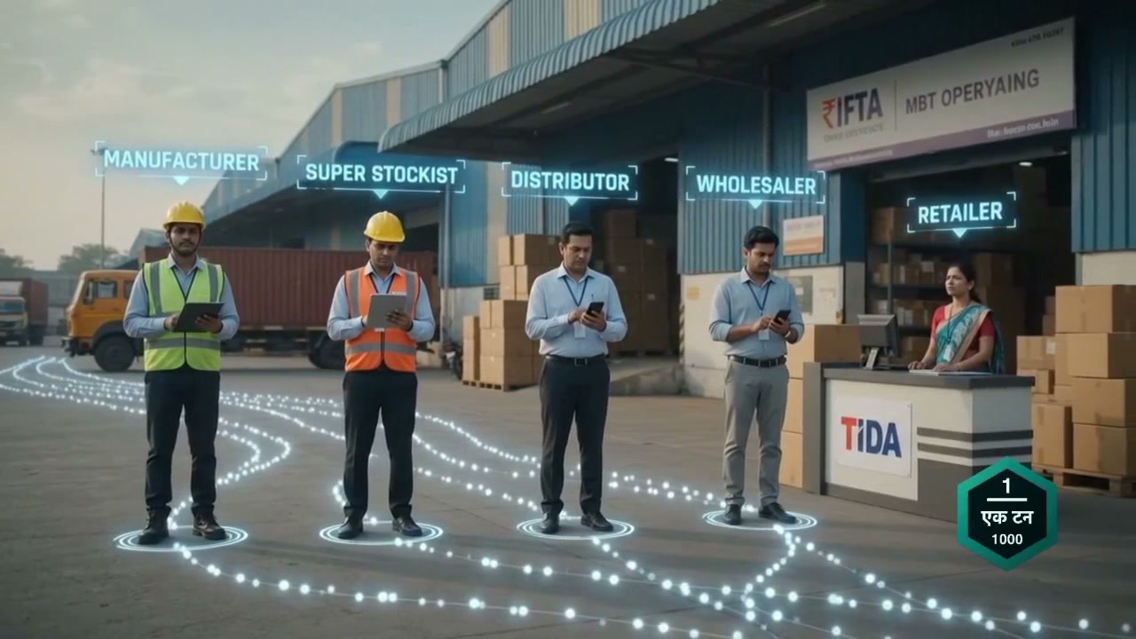 TON connects manufacturer, super stockist, distributor, wholesaler and retailer on one network